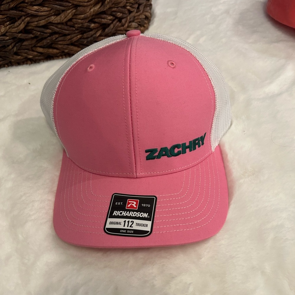 EUC Pink Zachary Baseball Cap